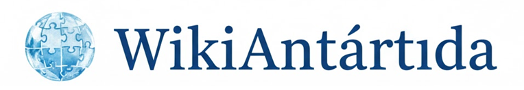 Logo da WikiAntártica - Um globo de gelo